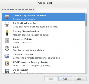 application launcher